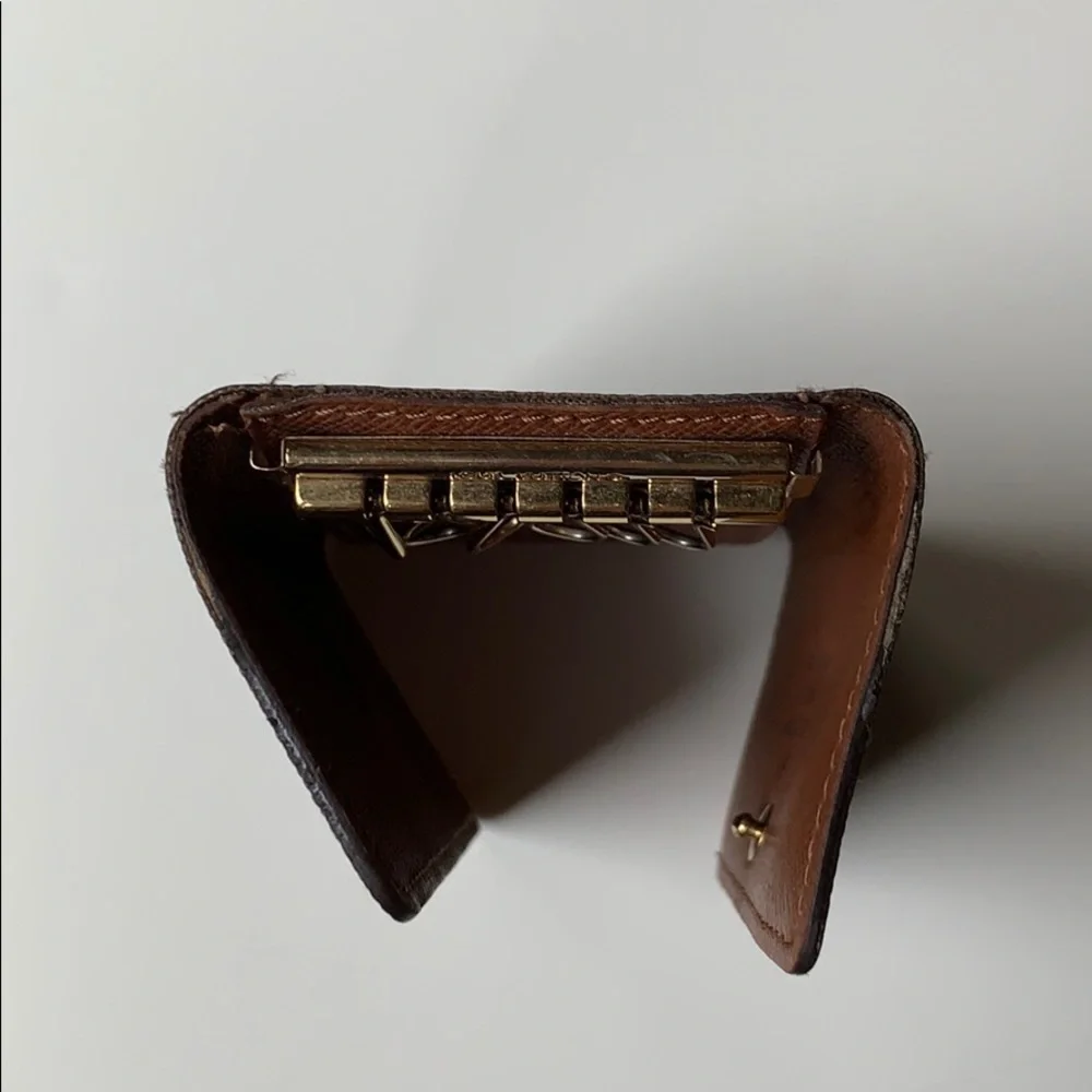 Louis Vuitton Brown Monogram Key & Card Holder